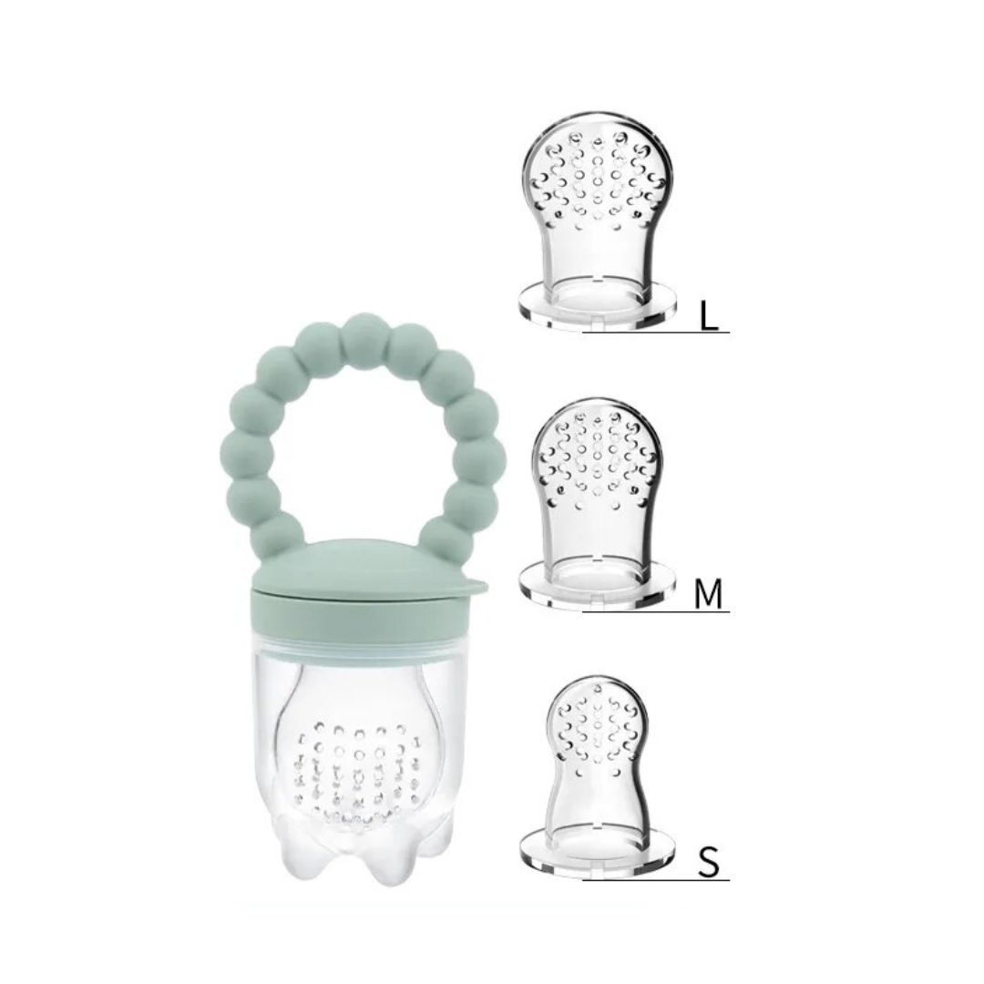 Fruit and vegetable pacifier and teether for baby